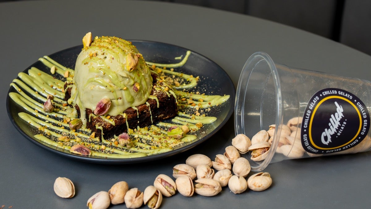 Pistachio Brownie