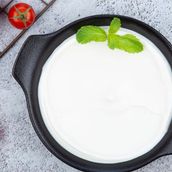 labneh with garlic
