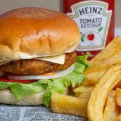 Homemade Lentil Veggie Burger
