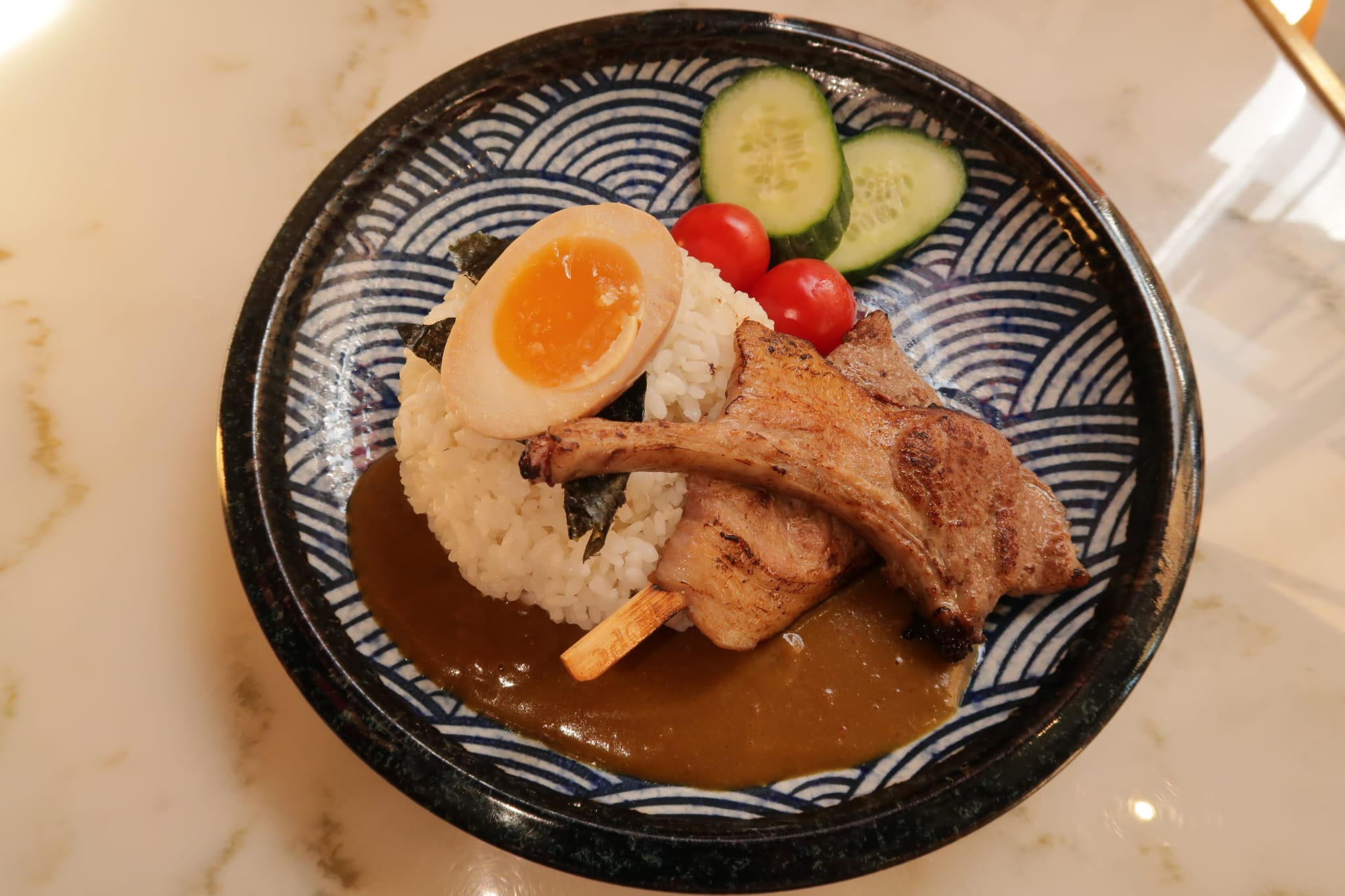 Curry Lamb Rack Udon
