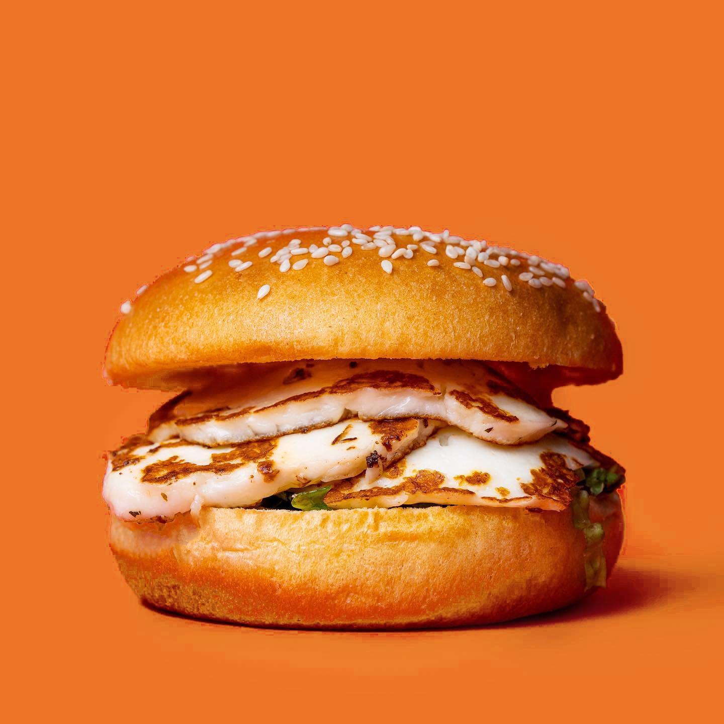 Halloumi Burger Meal