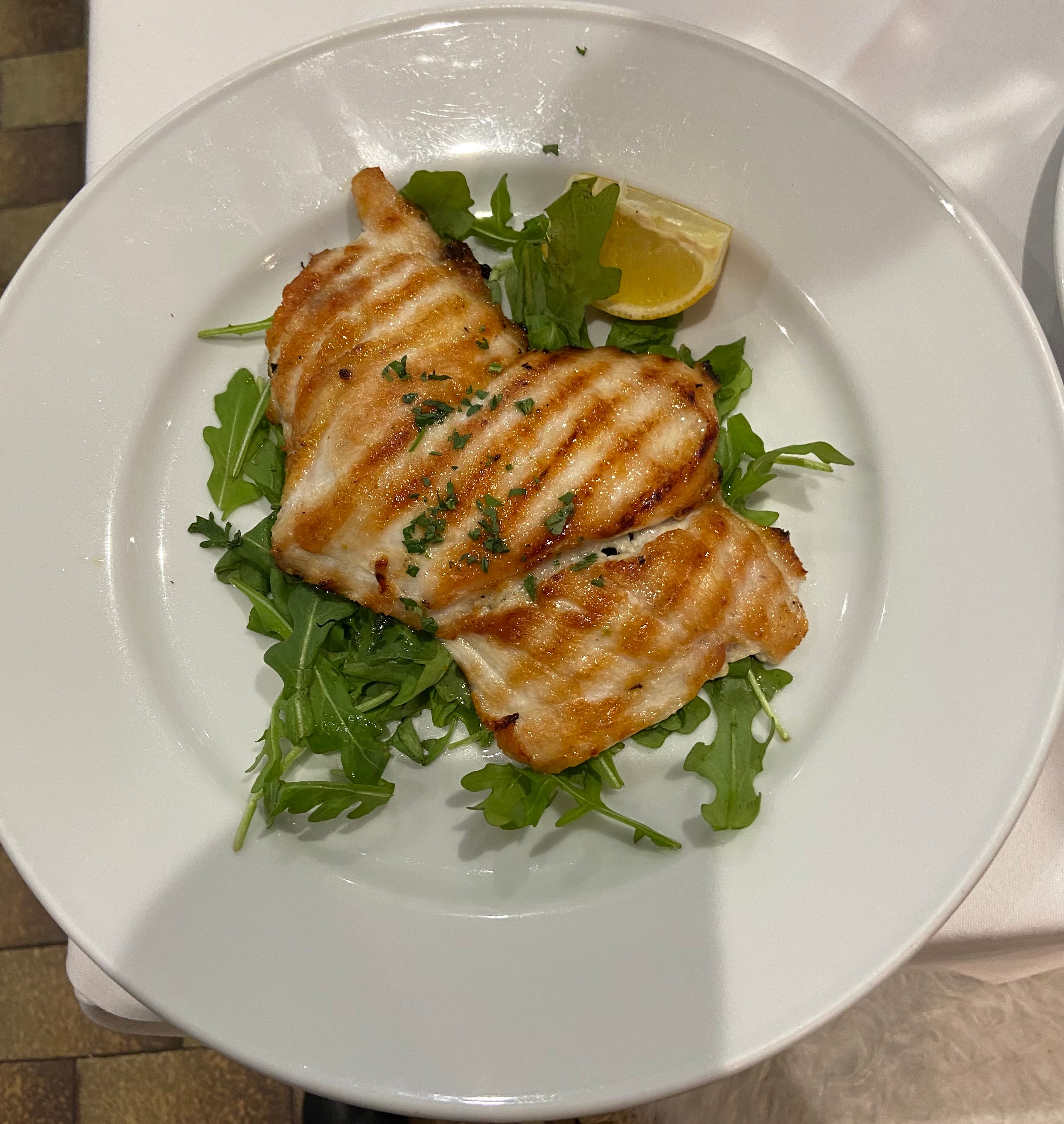 Tagliata di Pollo alla Rucola