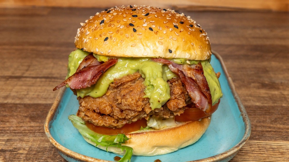 Cajun Chicken Burger