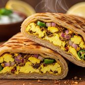 Egg Paratha Roll