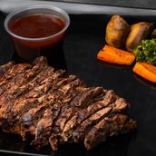 Vegetables With Steak 