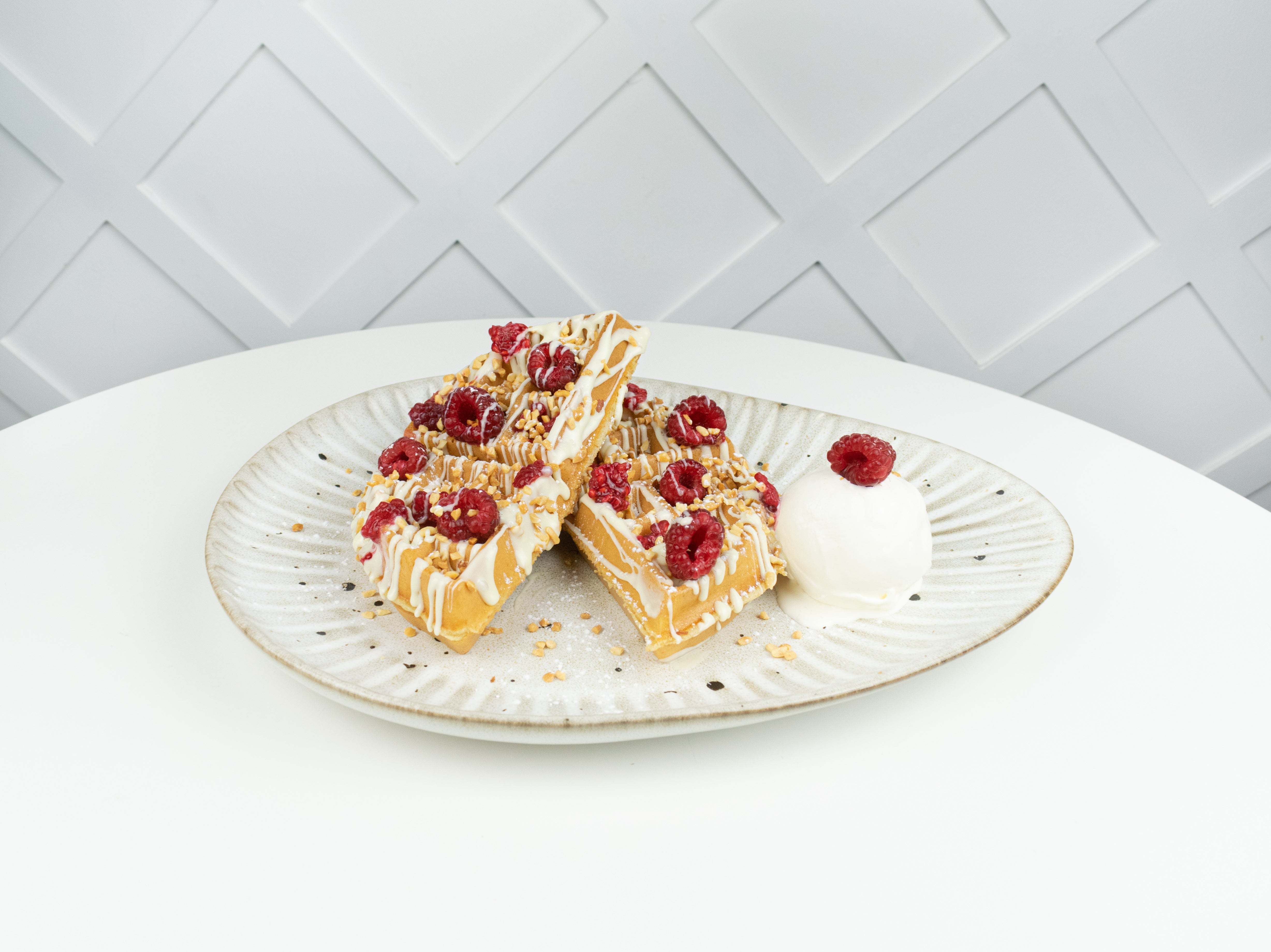 American Waffle - Raspberry Bliss