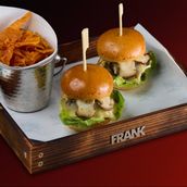 Wagyu Sliders Sweet Potato Chips