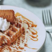 Waffle With Coffee