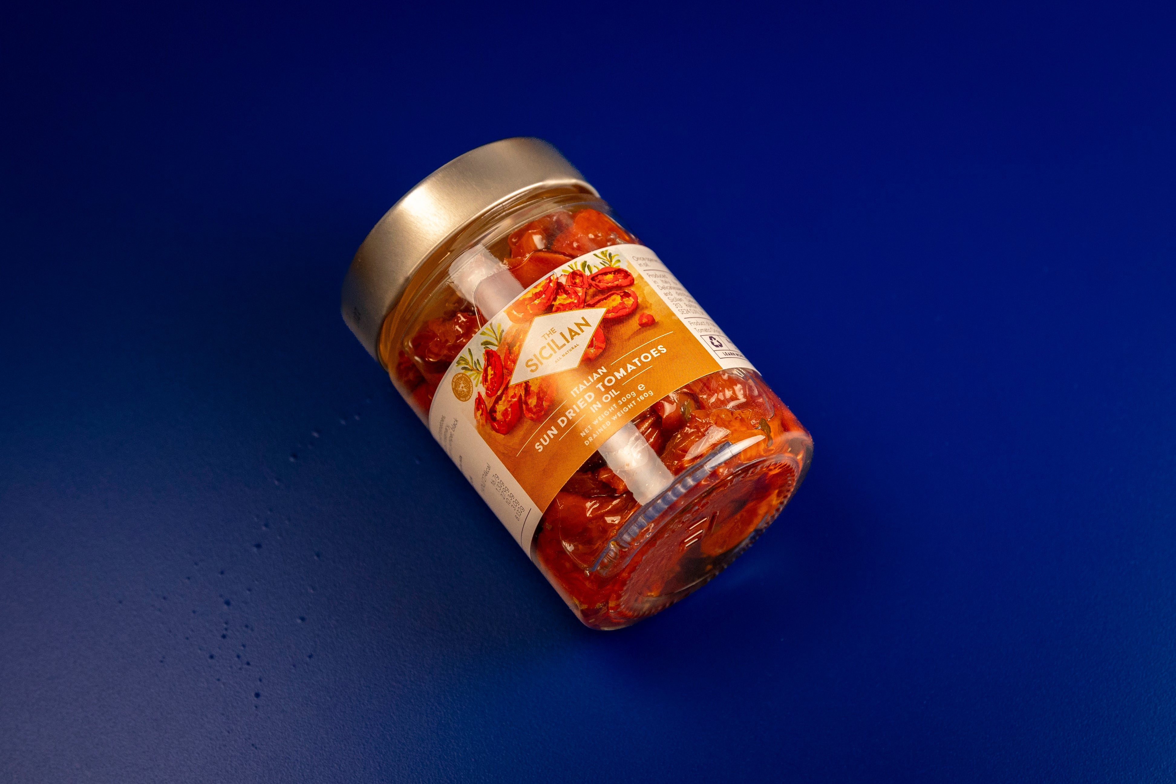Sun Dried tomatoes in oil The Sicilian 300g