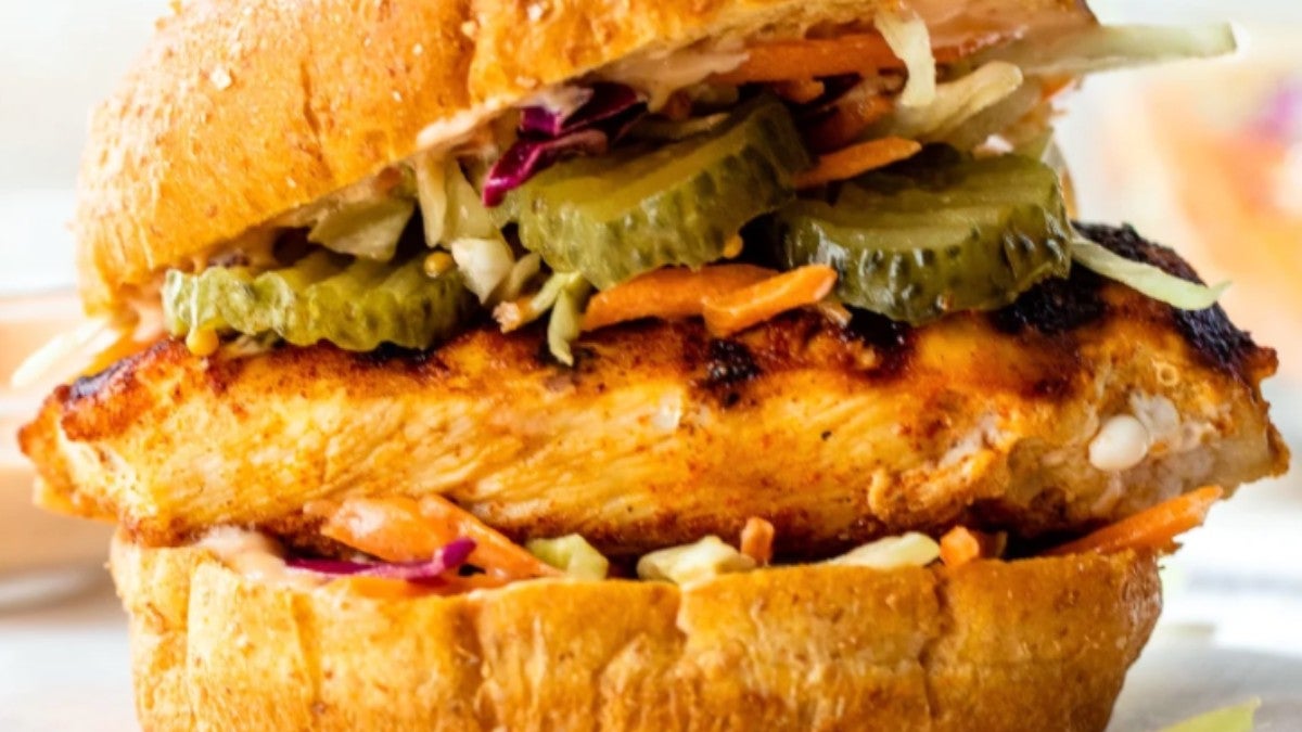 Grilled Chicken Burger