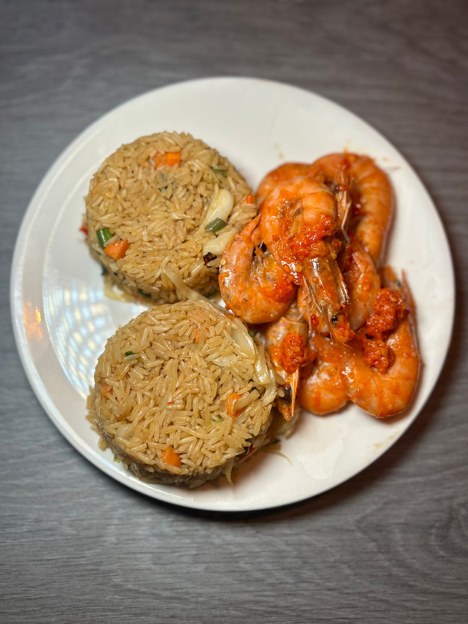 King Prawns Fried Rice