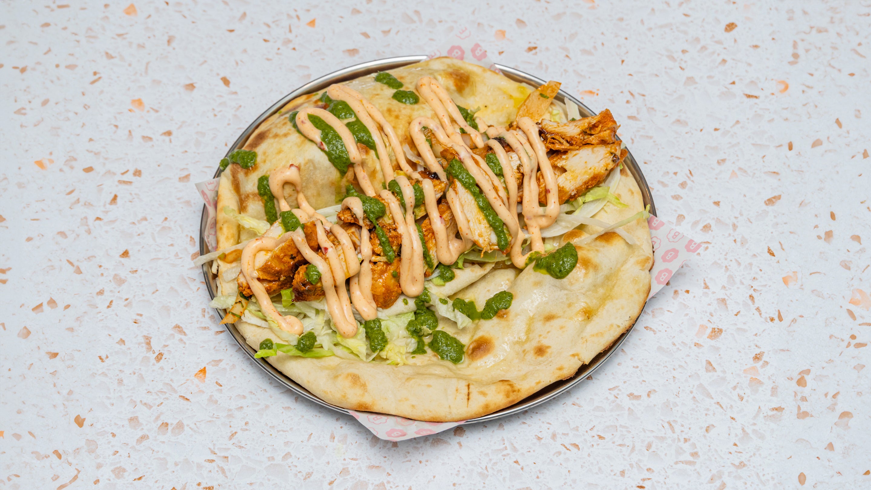 Chicken Tikka Naanwich