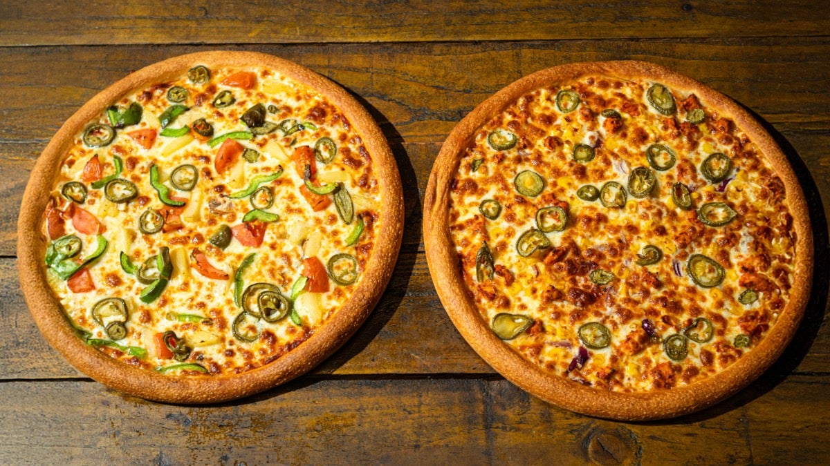 Any 2 Large 12” Pizzas