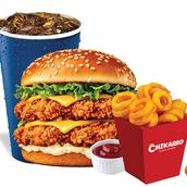 Double Patty Zinger Burger Combo