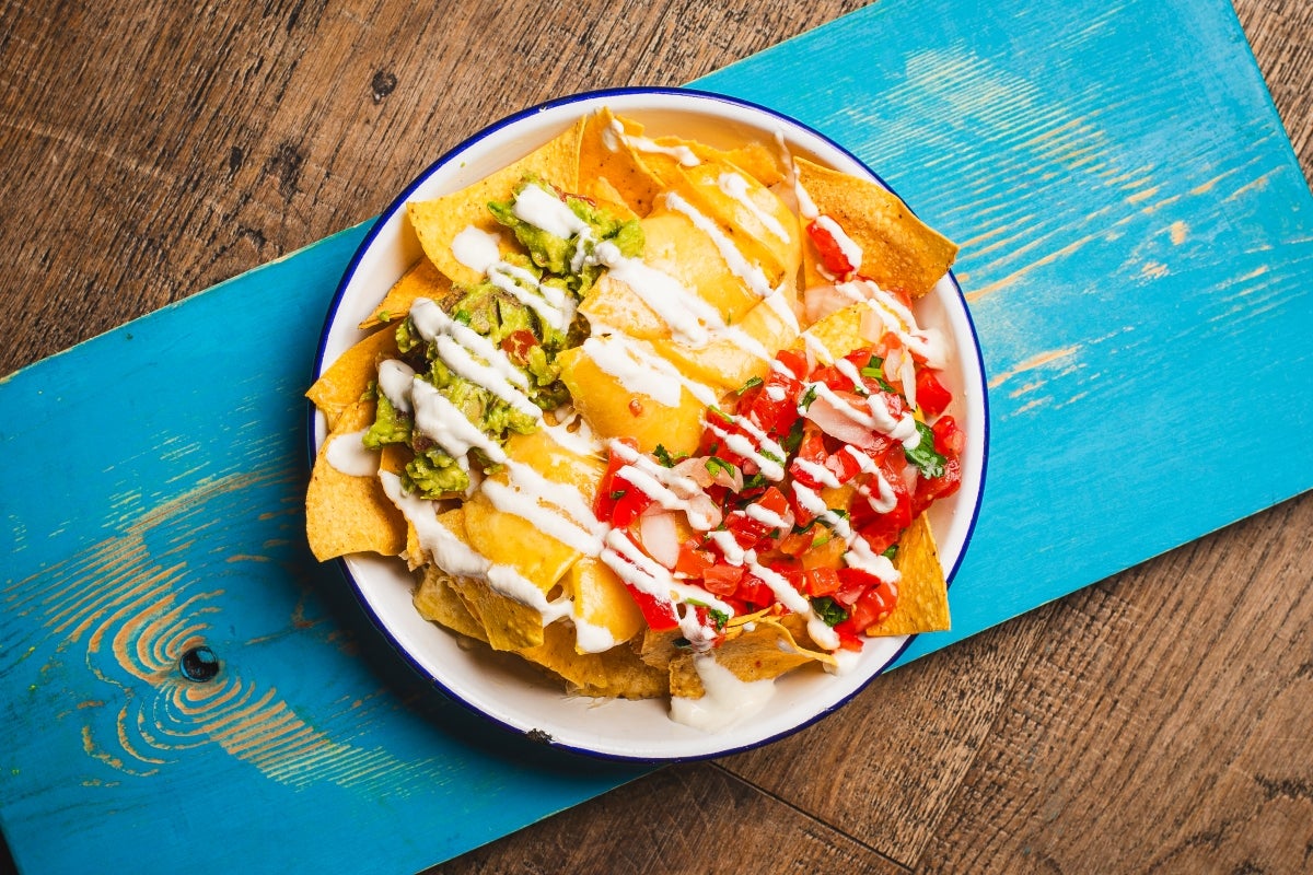 Super Chicken Nachos Grande