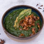 Palak Mushroom
