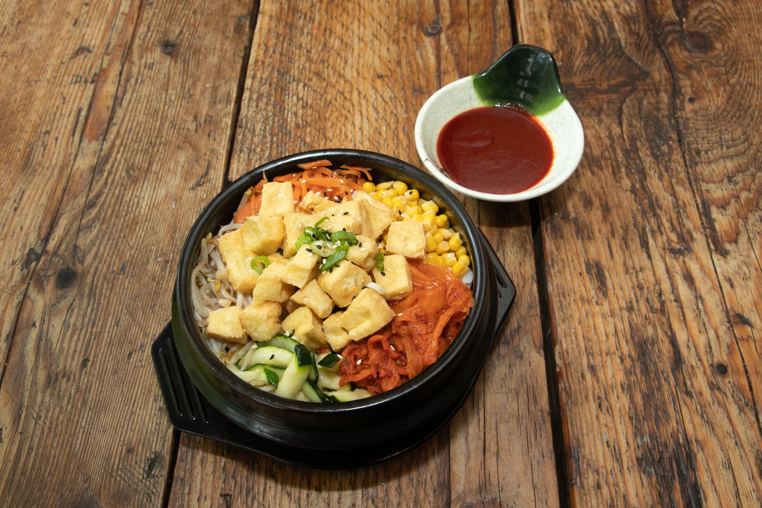 Tofu and Vegetable Bibimbap
