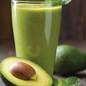 fresh avocado juice
