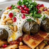 Vine Leaves Fatteh (Shamiya)