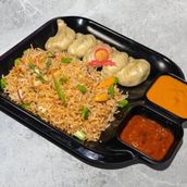 Fried Rice & Momo Combo (Chicken)