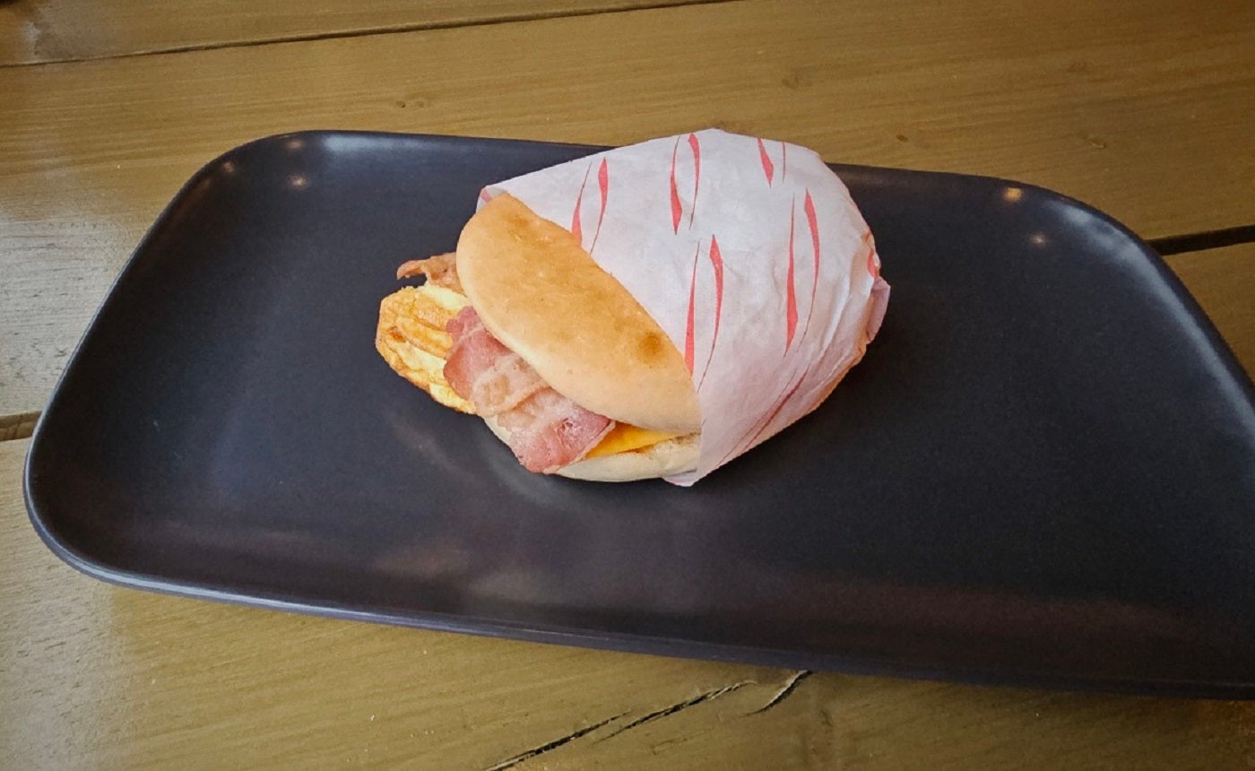 Bacon and Egg Bagel
