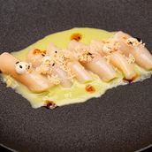 Scallop with Jalapenio