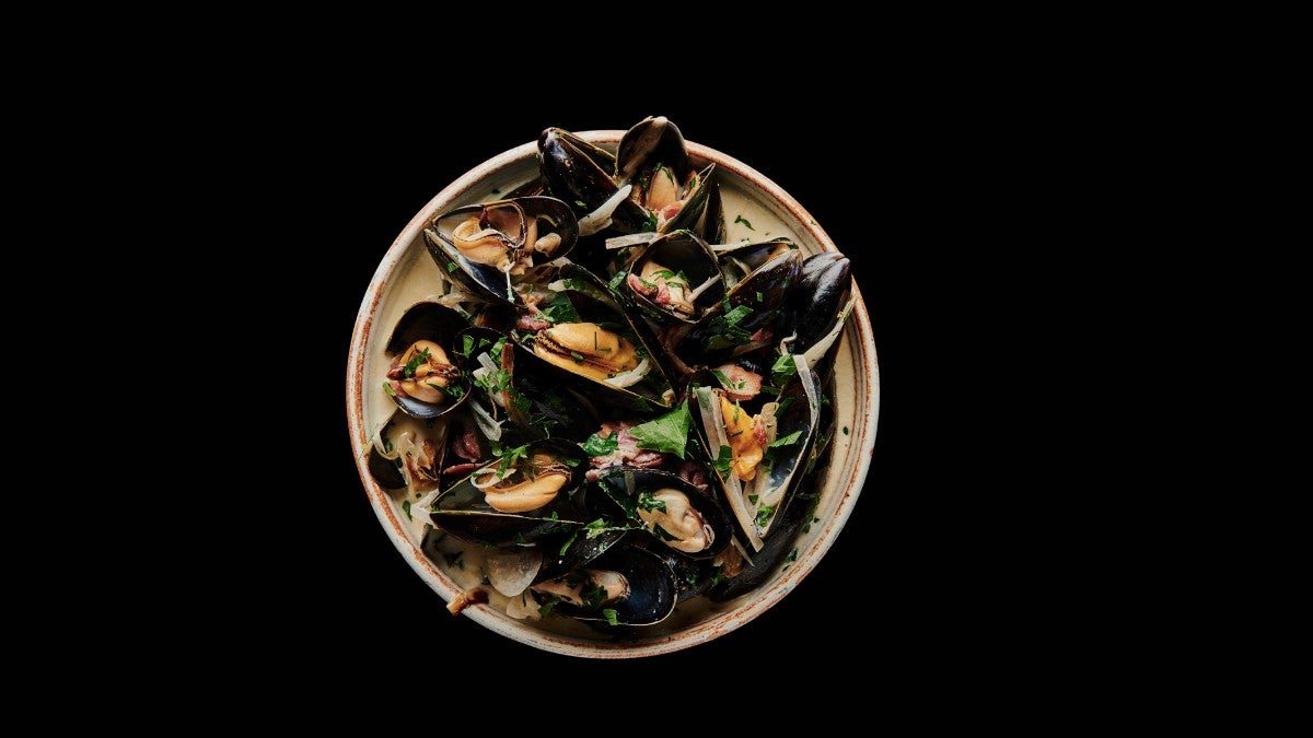 Cream Mussels
