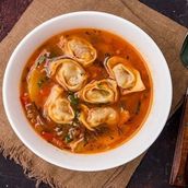 Shish Barak with Red Sauce