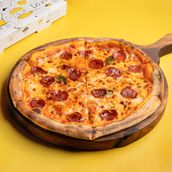 Beef Pepperoni Pizza