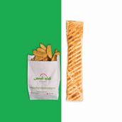 Regular Kabab Chicken  Sandwich Fries