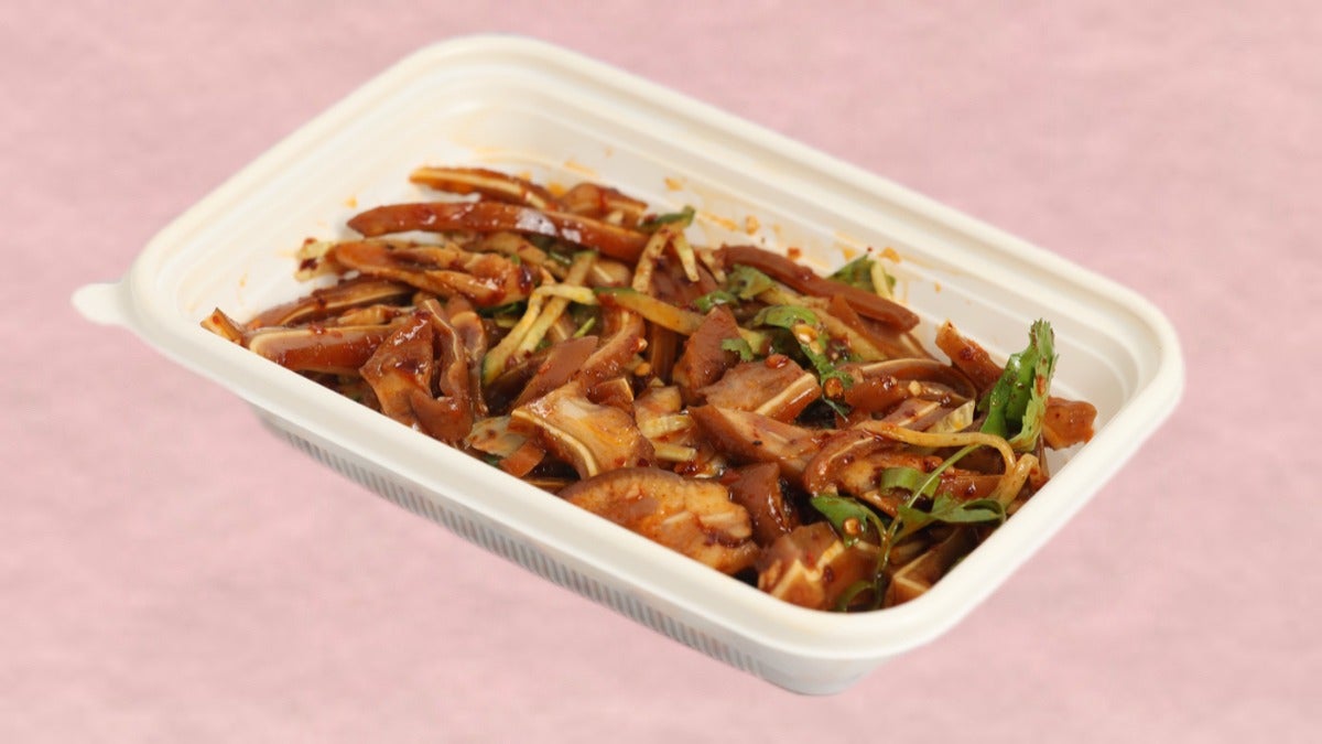 红油拌猪耳 Pig ears mixed with red chill oil