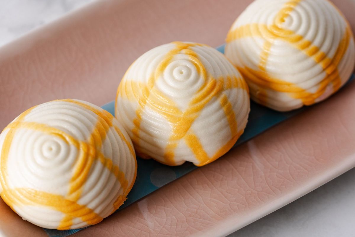 Pan-Fried Vegetarian Bao (vg)