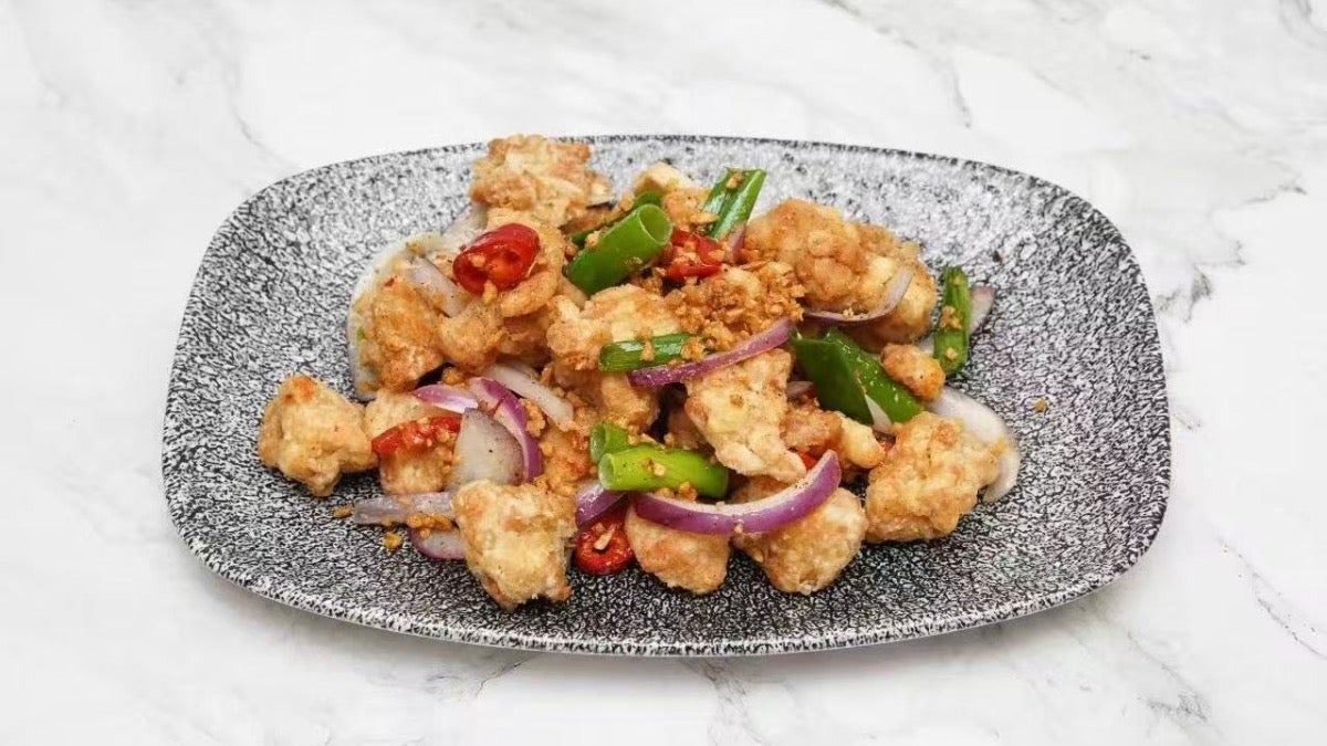 Salt and pepper chicken椒盐鸡