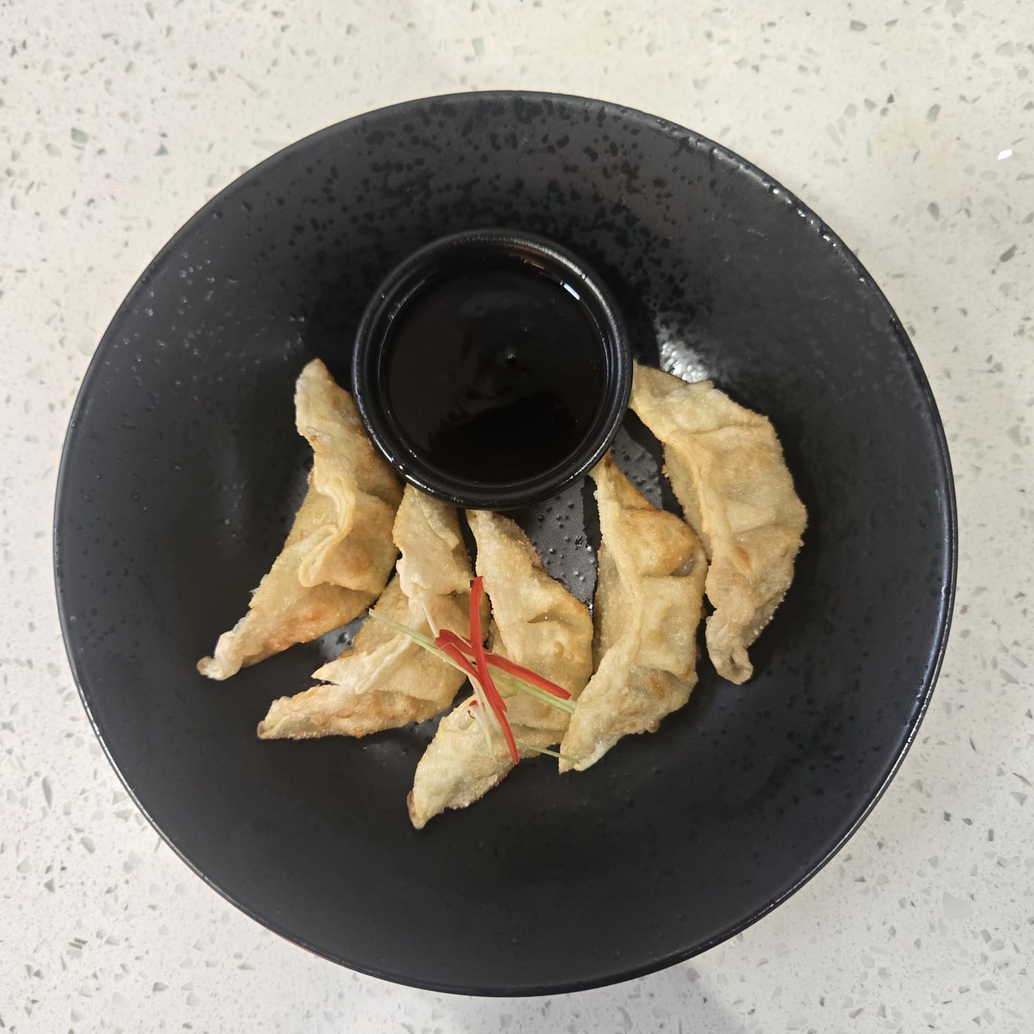 FRIED PRAWN GYOZA
