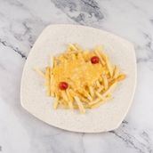 Cheesy Fries with Sauce
