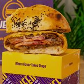 Bacon Ajeen Beef Burger