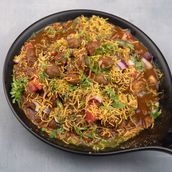 Samosa Chole Chaat