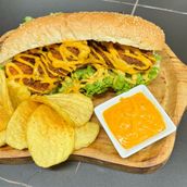 Escalope sandwich Meal