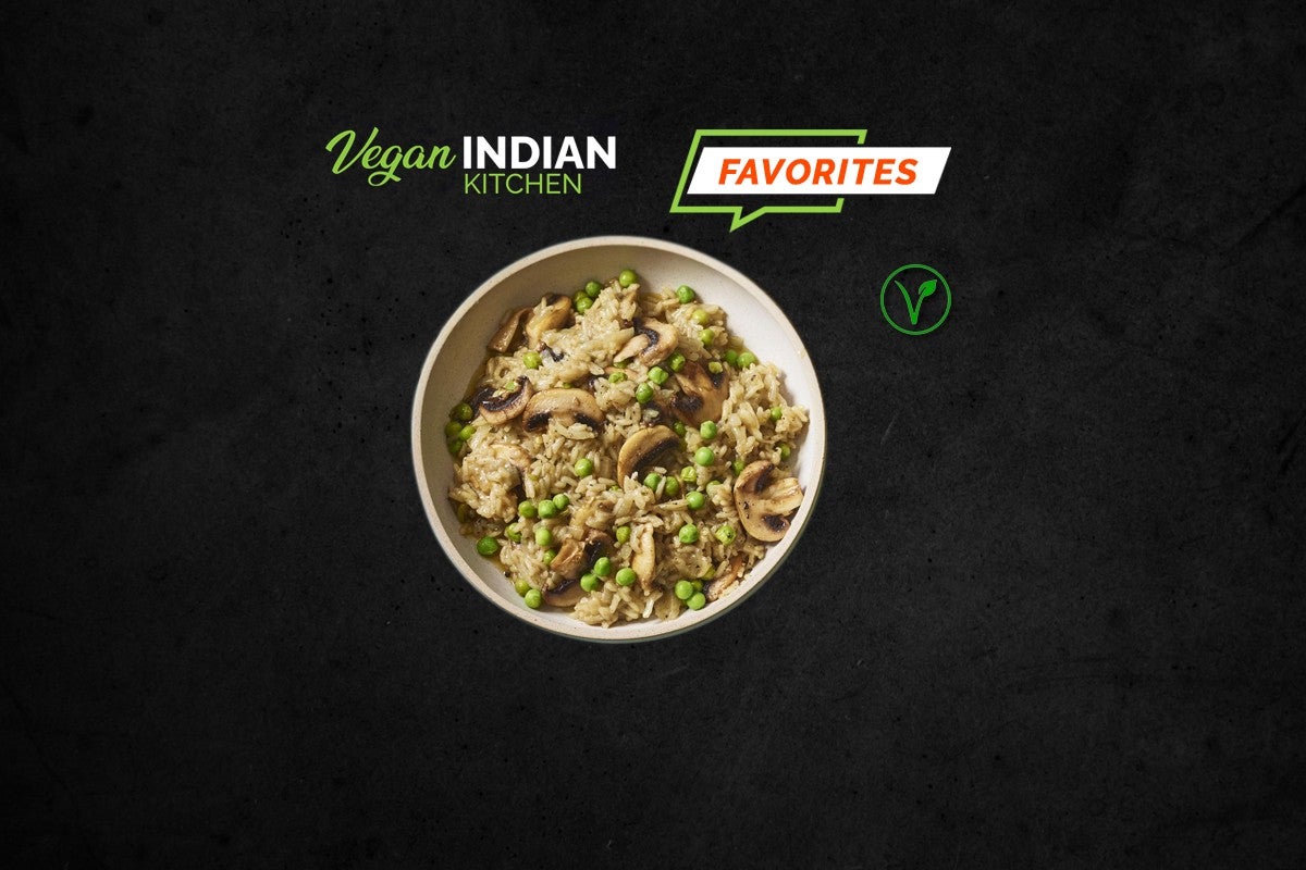 MUSHROOM & PEAS  BIRYANI -V❤️