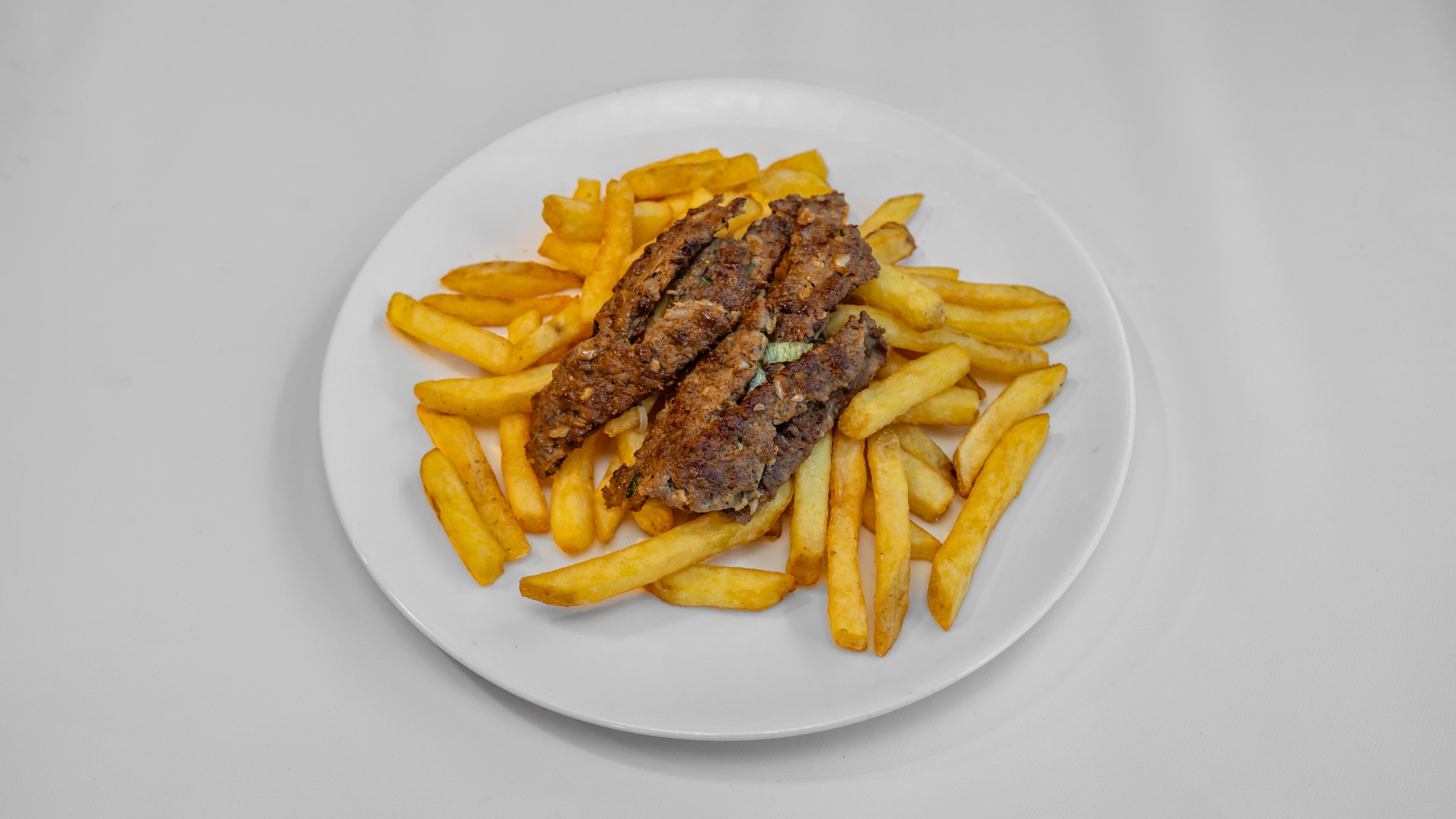 Lamb Kofta chips box