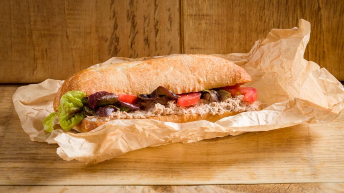 Tuna Pesto Baguette
