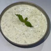 Cucumber with Yogurt and Mint
