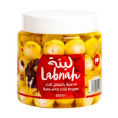Labnah Balls 600 G with Chili Pepper Alban Preserved In Oil