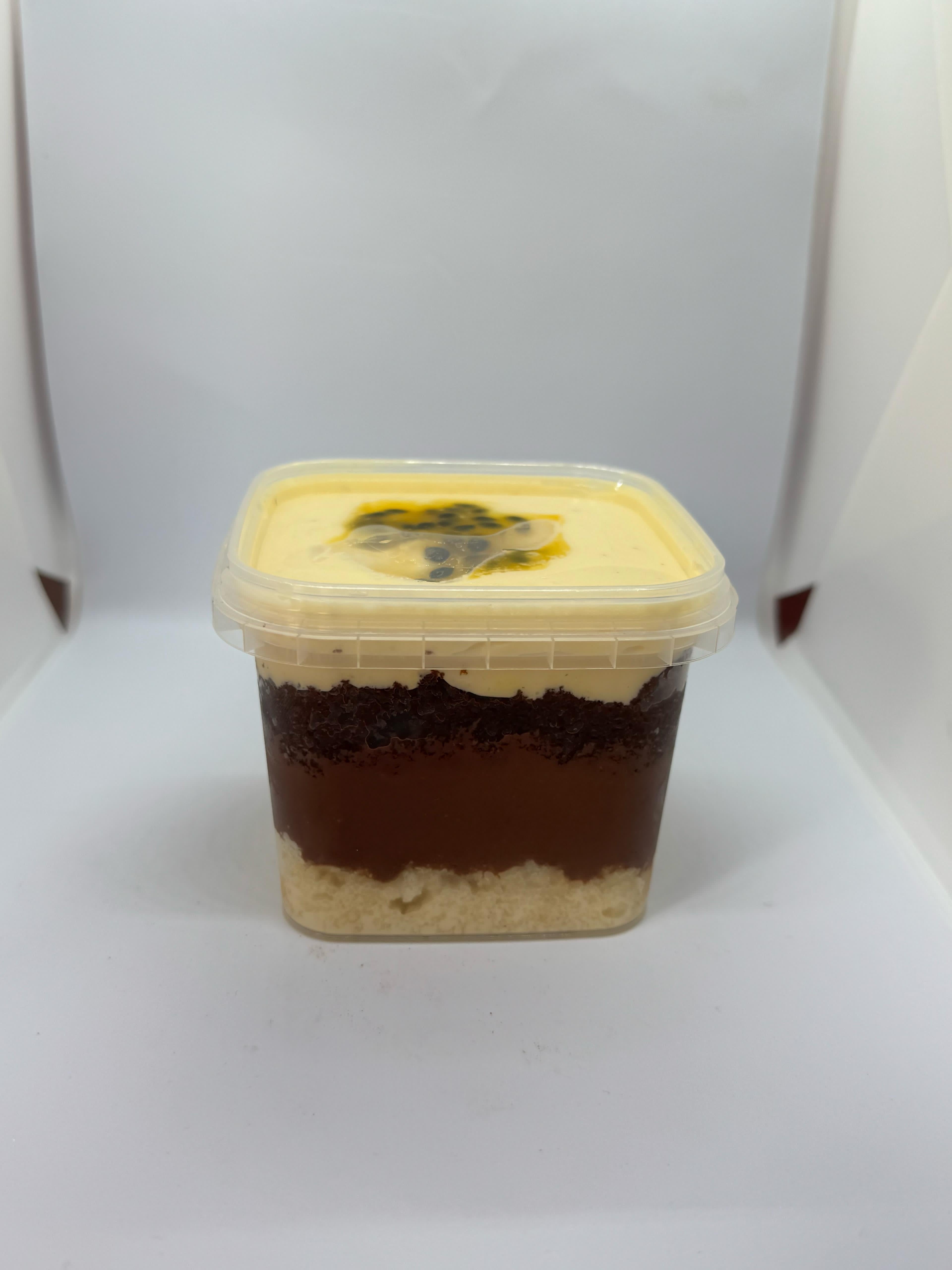 Maracujá com chocolate