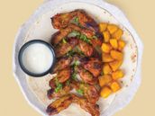 Charcoal  Chicken wings