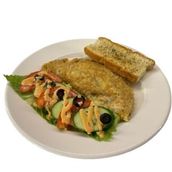 Zaatar and Cheese Omelette Platter