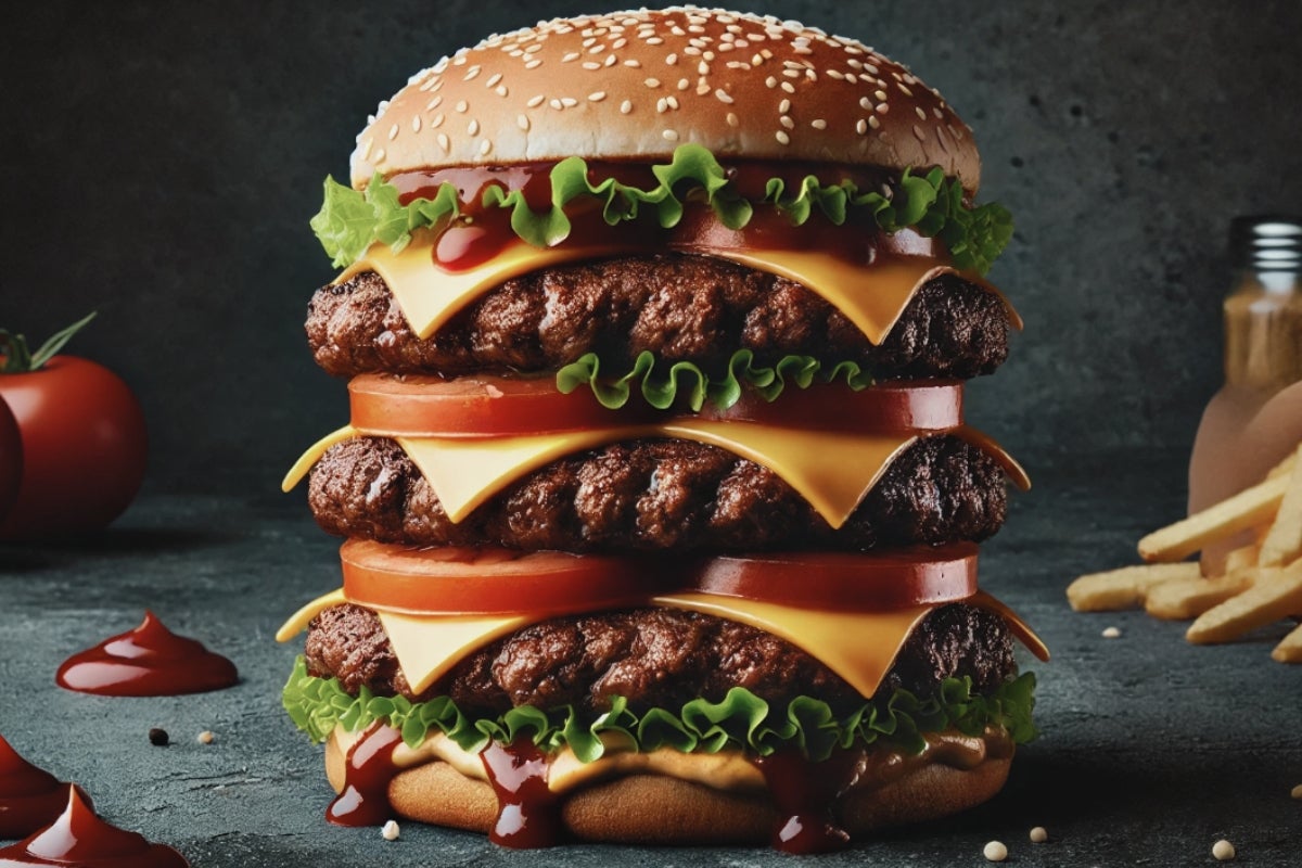 🔱 Beef Tower Burger 🔱