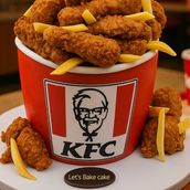 KFC Bucket Cake