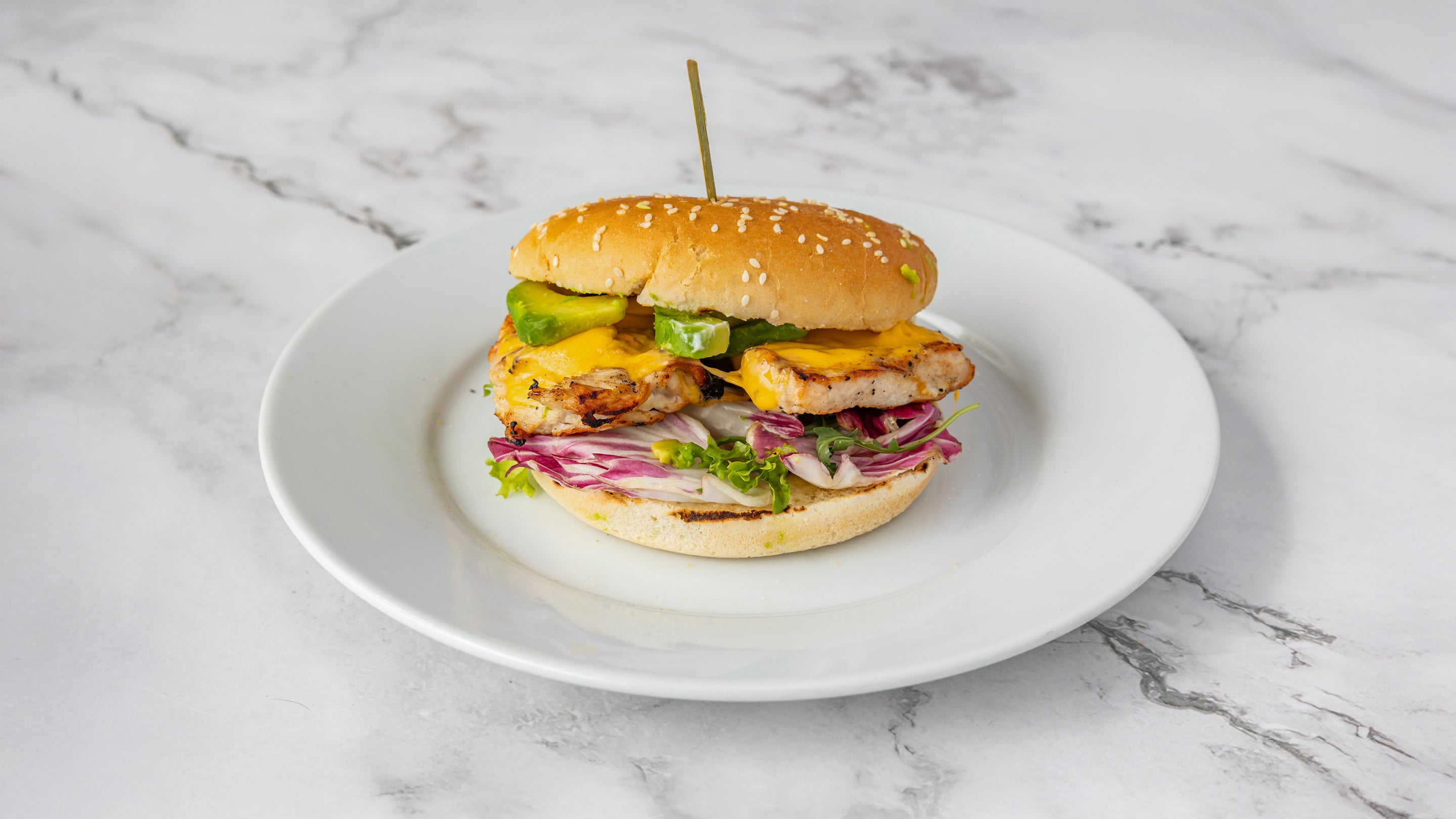 Grilled Chicken Burger