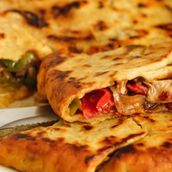 Unleavened Meat Shawarma Pie